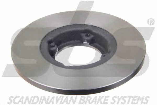 Unventilated front brake disc SBS 1815205001