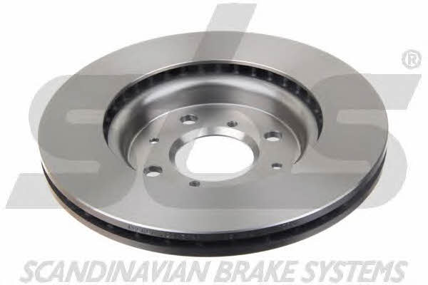 Front brake disc ventilated SBS 1815205224