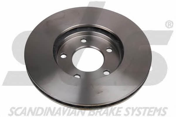 Front brake disc ventilated SBS 1815209302