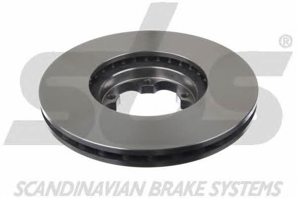 SBS 1815202587 Front brake disc ventilated 1815202587
