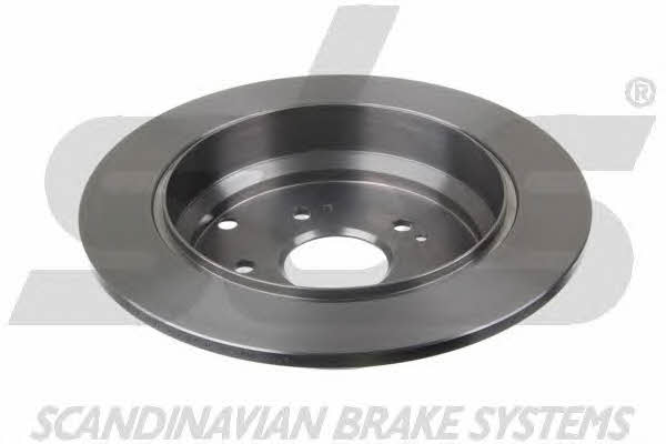 Rear brake disc, non-ventilated SBS 1815202664