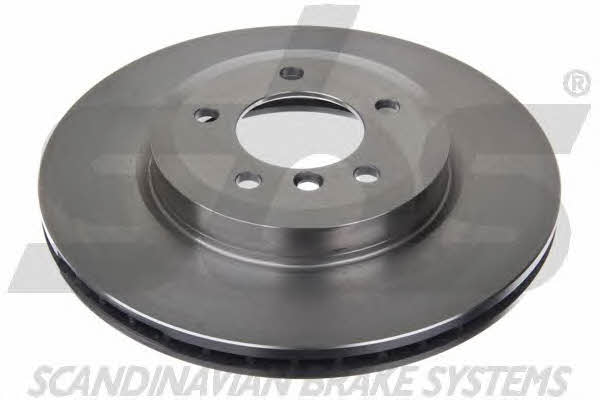 SBS 1815341543 Front brake disc ventilated 1815341543
