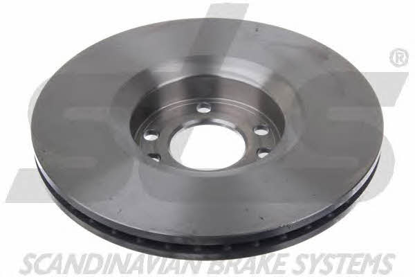 Front brake disc ventilated SBS 1815203653