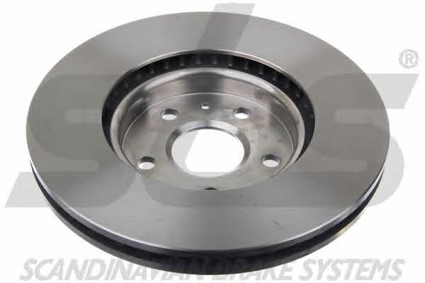 Front brake disc ventilated SBS 1815203669