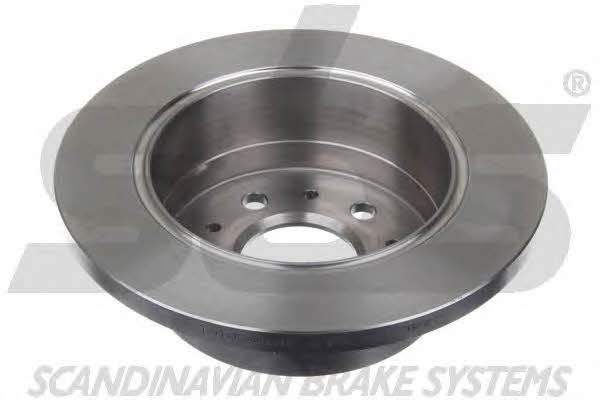 Rear brake disc, non-ventilated SBS 1815203731