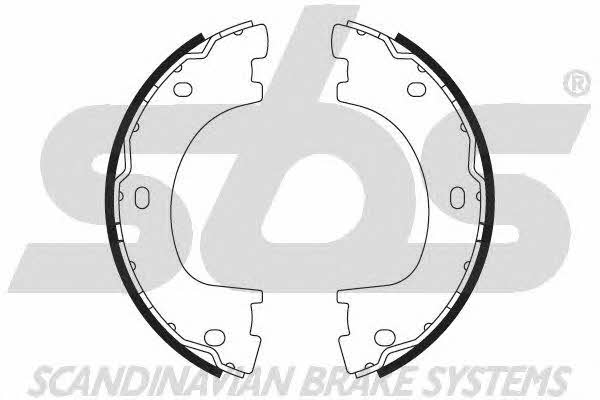 SBS 18492733773 Parking brake shoes 18492733773