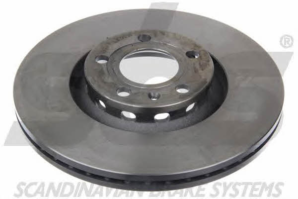 Front brake disc ventilated SBS 1815204773
