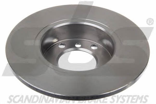 Unventilated front brake disc SBS 1815201524