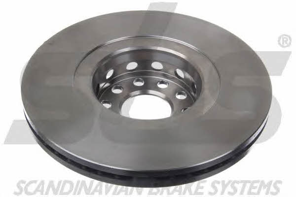 Front brake disc ventilated SBS 1815204791