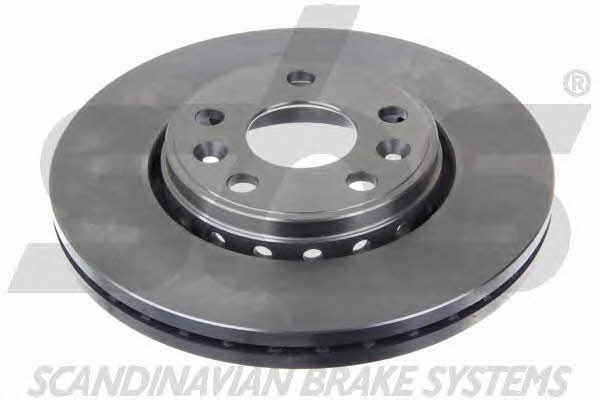 Front brake disc ventilated SBS 18152033122