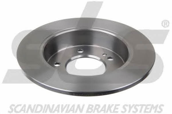 Rear brake disc, non-ventilated SBS 1815203446