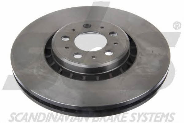 SBS 1815344853 Front brake disc ventilated 1815344853