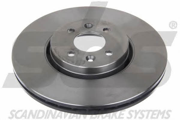 Front brake disc ventilated SBS 1815203947