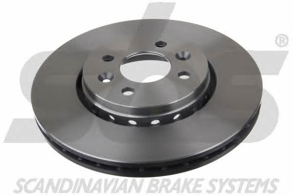 Front brake disc ventilated SBS 1815203997