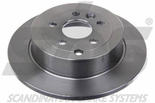 Rear brake disc, non-ventilated SBS 1815204031