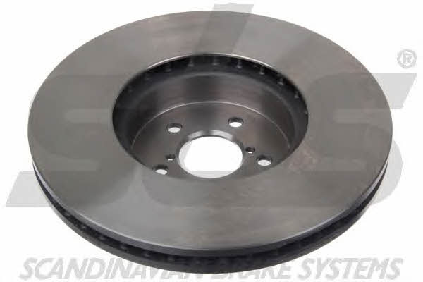 Front brake disc ventilated SBS 1815204419