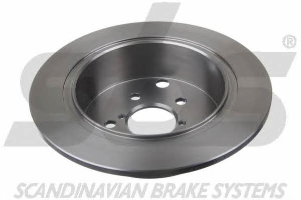 Rear brake disc, non-ventilated SBS 1815204422