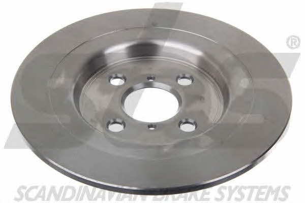 Rear brake disc, non-ventilated SBS 18152045111