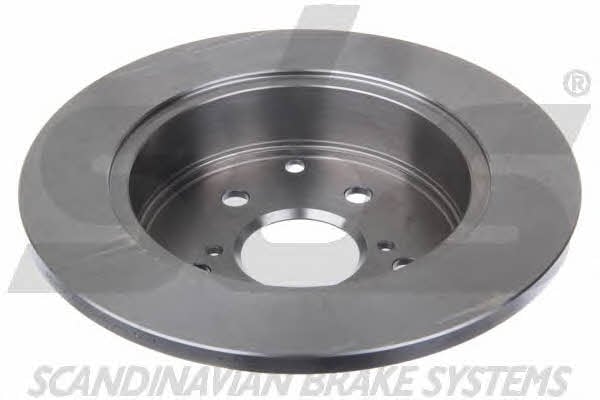 Rear brake disc, non-ventilated SBS 18152045114