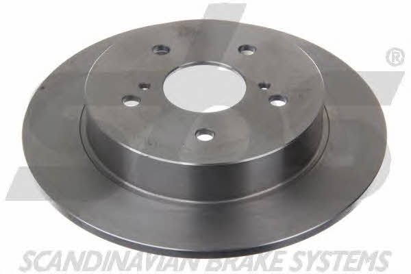 Rear brake disc, non-ventilated SBS 1815205222
