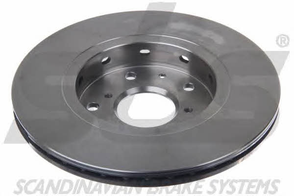 Front brake disc ventilated SBS 1815205226