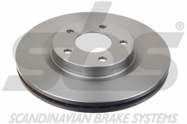 Front brake disc ventilated SBS 1815209329