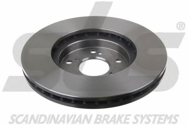Front brake disc ventilated SBS 1815202658