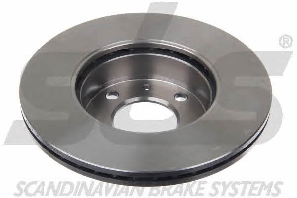 Front brake disc ventilated SBS 1815203409