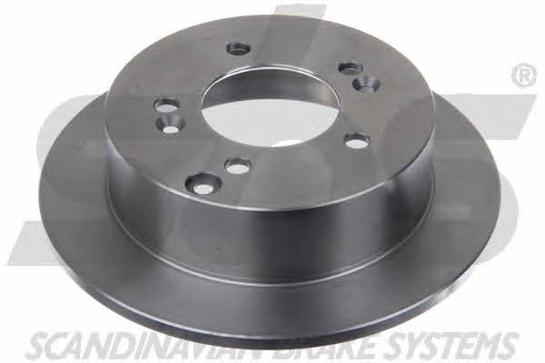 Rear brake disc, non-ventilated SBS 1815203424