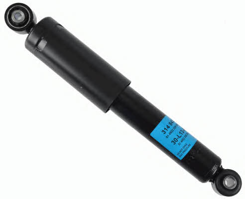 SACHS 314 843 Rear oil and gas suspension shock absorber 314843
