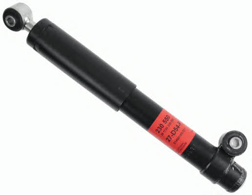 SACHS 230 550 Rear oil and gas suspension shock absorber 230550