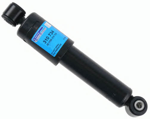 SACHS 310 734 Rear oil and gas suspension shock absorber 310734