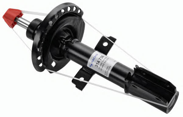 SACHS 314 736 Front oil and gas suspension shock absorber 314736
