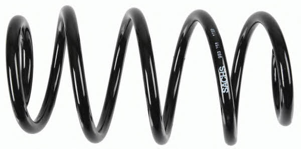 Coil spring suspension Volkswagen Golf: 993168 SACHS Front coil spring