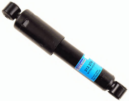 SACHS 312 274 Rear oil and gas suspension shock absorber 312274
