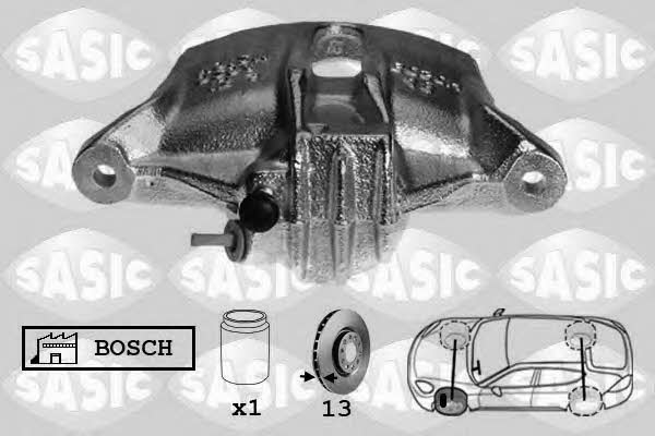 Sasic 6500014 Brake caliper front left 6500014