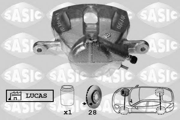 Sasic 6500043 Brake caliper front right 6500043