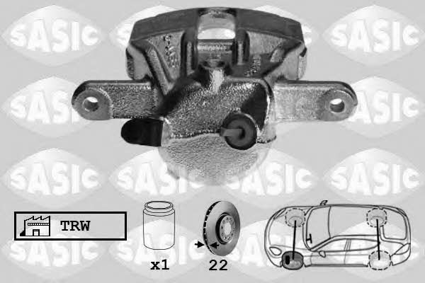 Sasic 6504010 Brake caliper front left 6504010