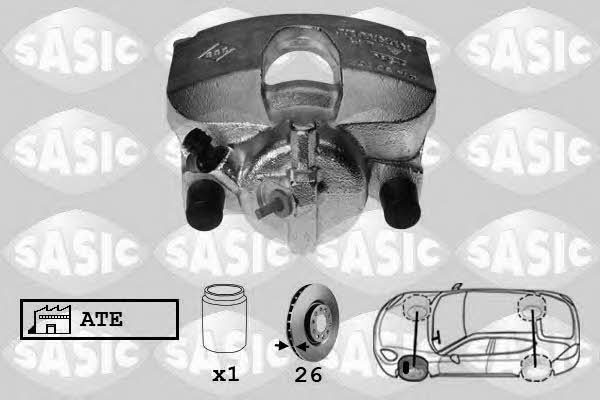 Sasic 6504016 Brake caliper front left 6504016