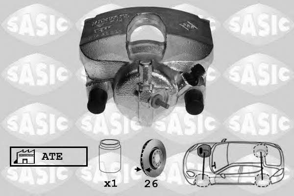 Sasic 6504017 Brake caliper front right 6504017