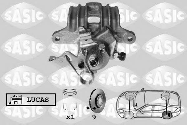 Sasic 6506010 Brake caliper rear left 6506010