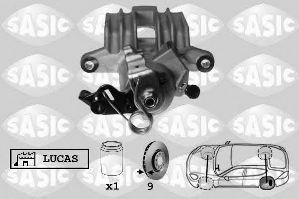 Sasic 6506072 Brake caliper rear left 6506072