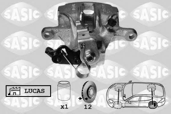 Sasic 6506074 Brake caliper rear left 6506074
