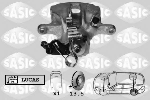 Sasic 6506078 Brake caliper rear left 6506078