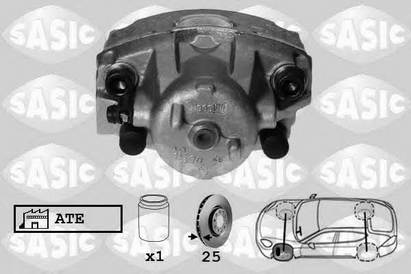 Sasic 6506102 Brake caliper front left 6506102