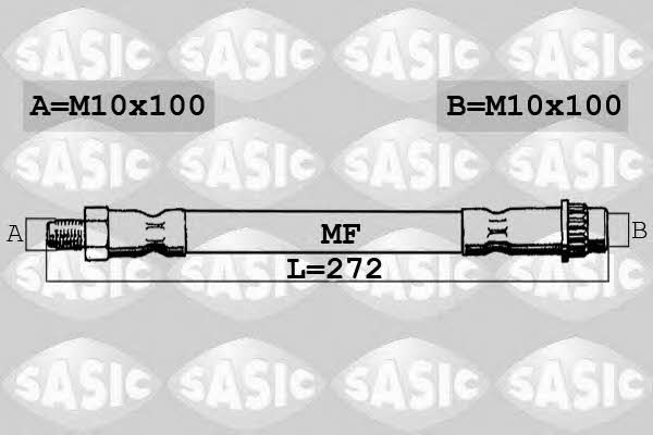 Sasic 6604014 Brake Hose 6604014