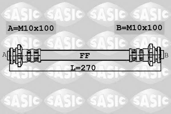 Sasic 6606036 Brake Hose 6606036