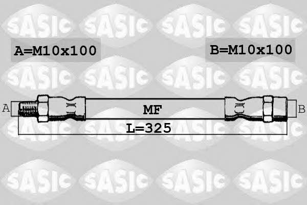 Sasic 6606037 Brake Hose 6606037