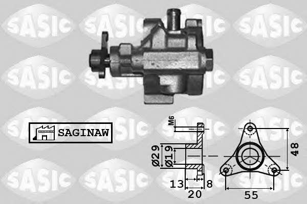 Sasic 7074006 Hydraulic Pump, steering system 7074006