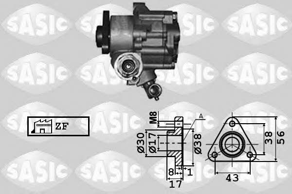 Sasic 7076002 Hydraulic Pump, steering system 7076002